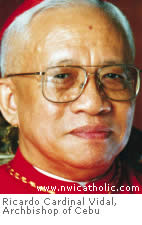 Ricardo Cardinal Vidal, Archbishop of Cebu