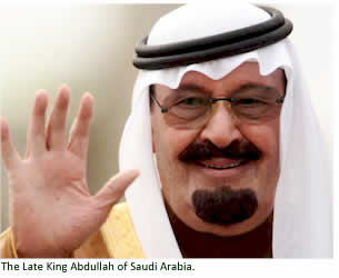The Late King Abdullah of Saudi Arabia
