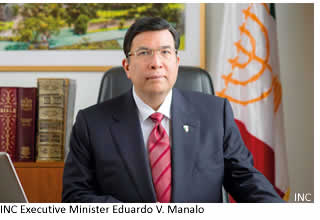 INC Executive Minister Eduardo V. Manalo