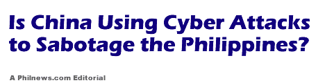 Is China Using Cyber Attacks to Sabotage the Philippines?