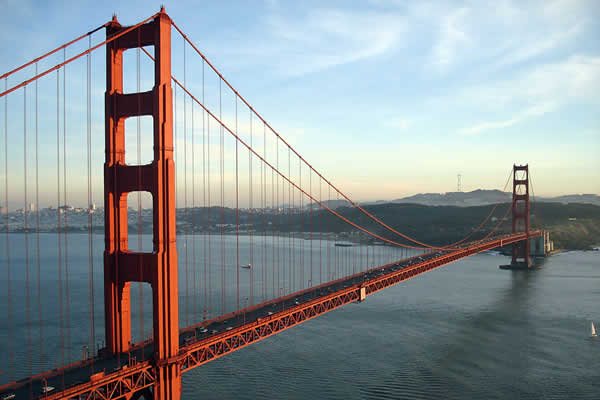 San Francisco's iconic Golden Gate Bridge. Photo: Rich Niewiroski Jr.